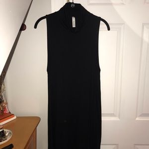 Black Sleeveless Mini Dress